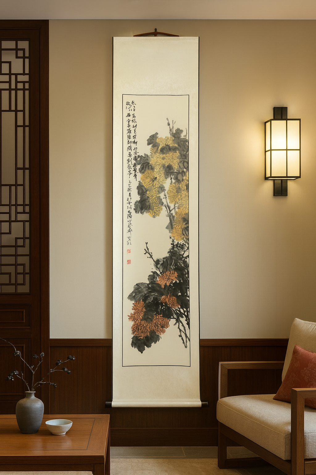 Chrysanthemum 《秋菊》