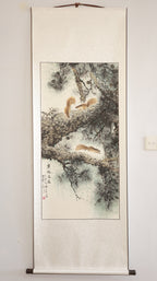 Pine Companions 《寒林三友》