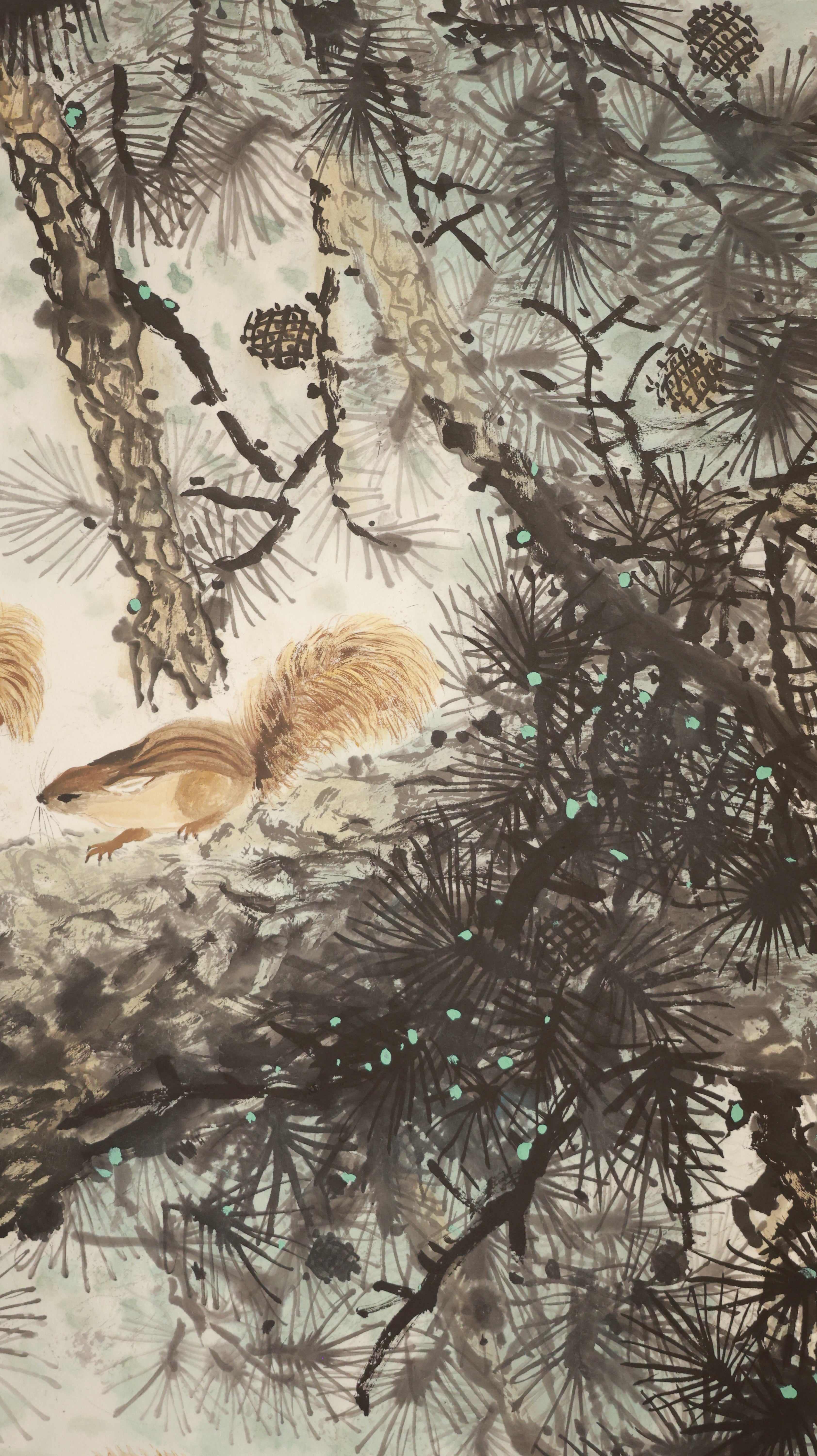 Pine Companions 《寒林三友》