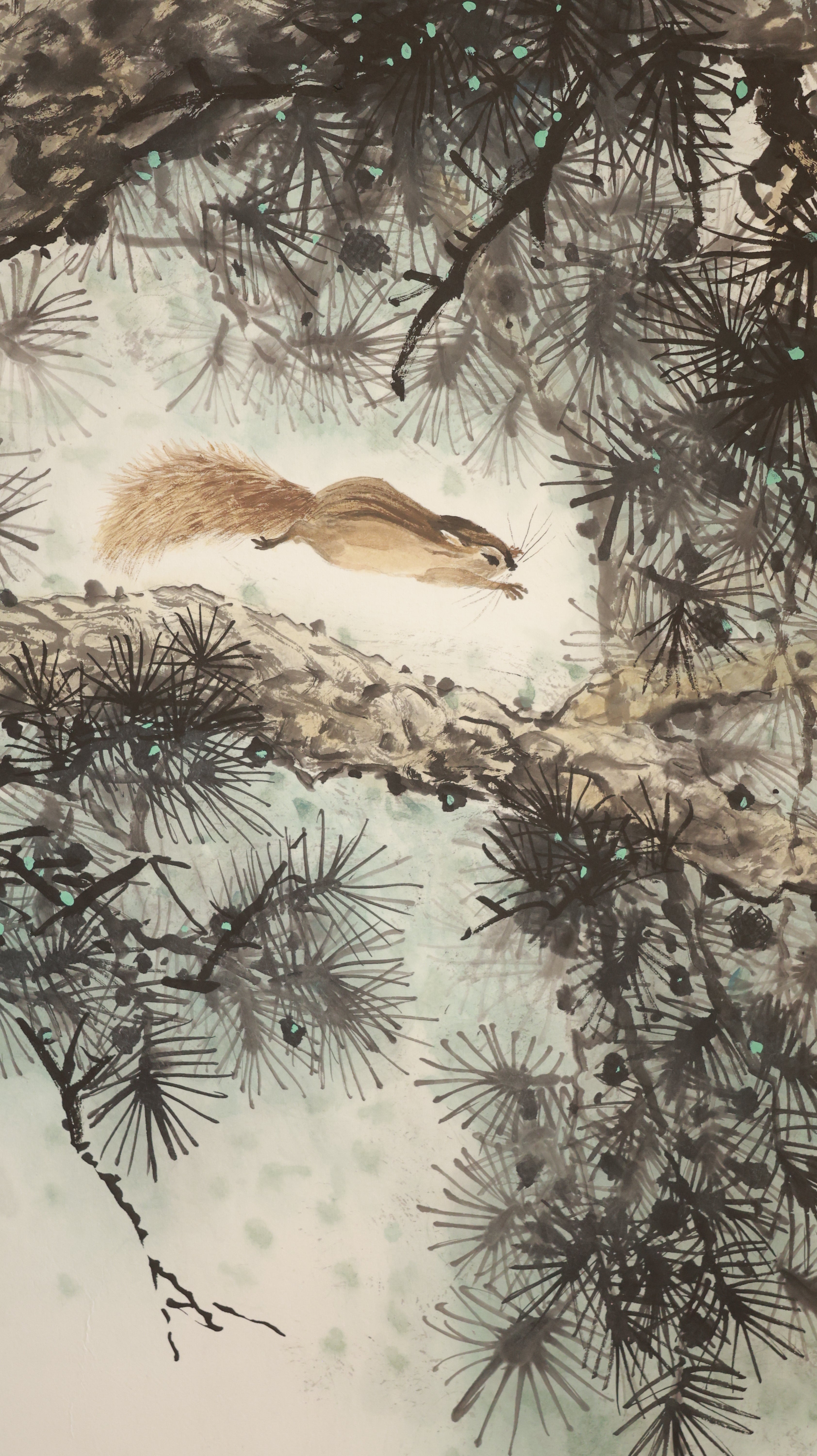 Pine Companions 《寒林三友》