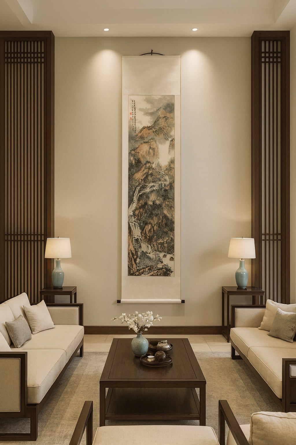 Viewing the Waterfall at Mount Lu 《望庐山瀑布》